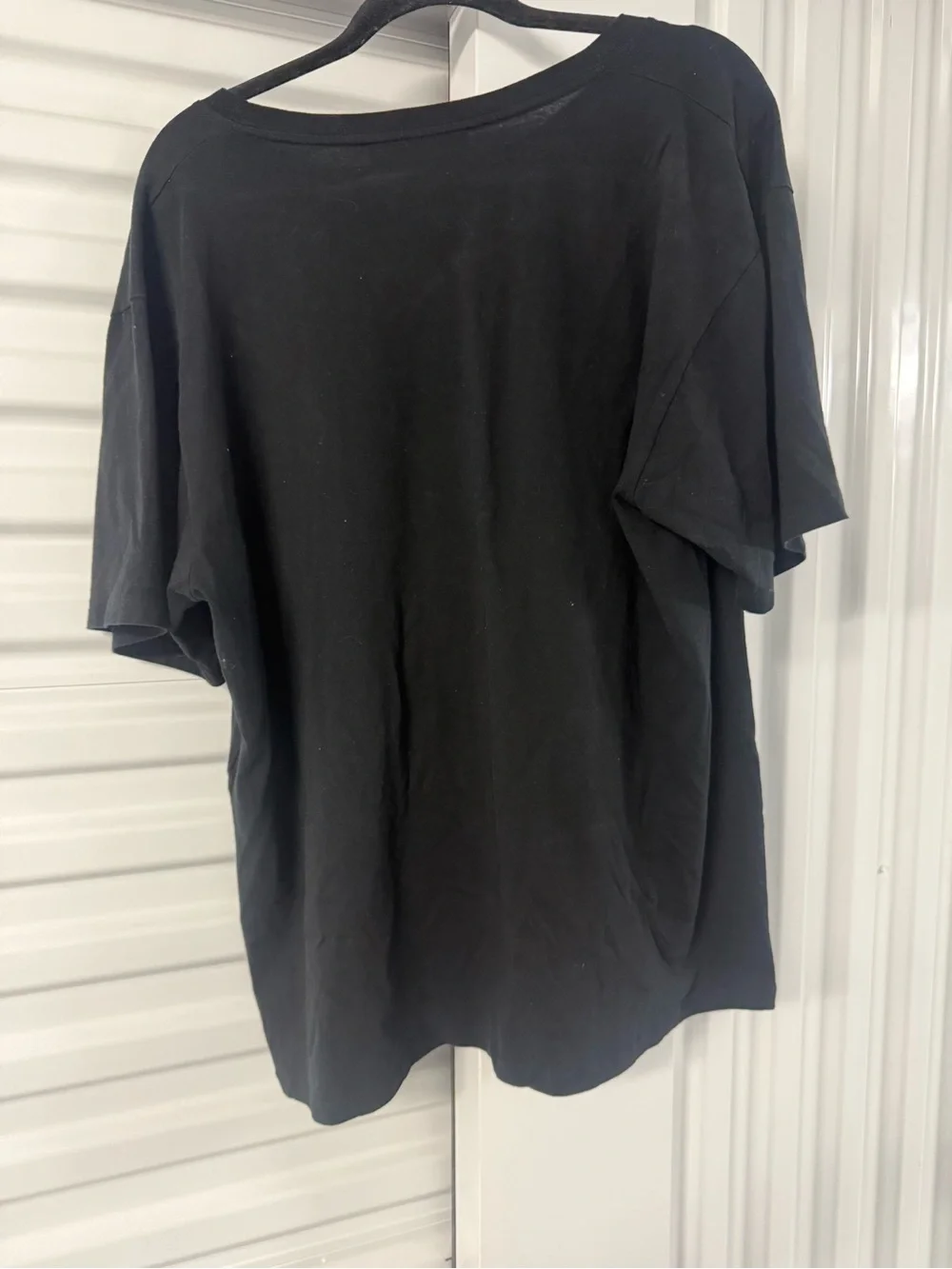 Authentic Gucci Black T-Shirt with White Logo unisex XXL